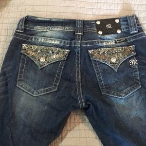 Size 30 miss me boot cut jeans